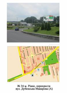 Билборд A в Ровно перехр. вул. Дубенська-вул. Кулика і Гудачека (Макарова) фото 1