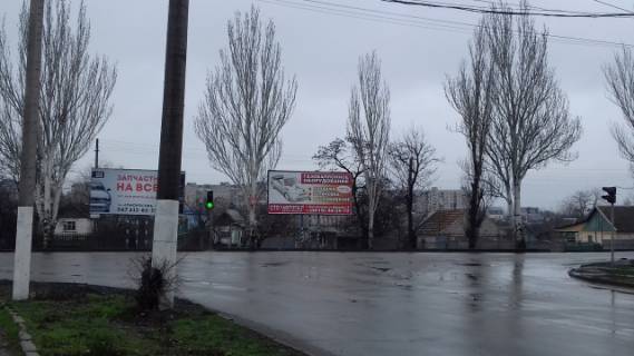 Билборд A в Мелитополе В.Интернационалистов ул. / Ломоносова ул. фото 1