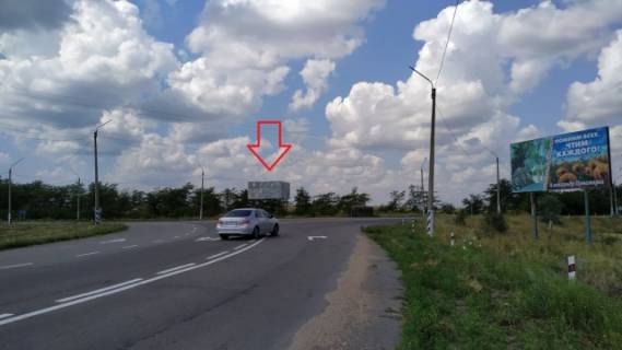 Білборд, Бігборд (Борд)  A у Мелітополі траса М14/P37 Одеса-Новоазовськ до Запоріжжя та Одесси Фото 1