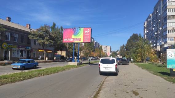 Билборд B в Бердянске Центральная ул. / Победы ул. фото 1