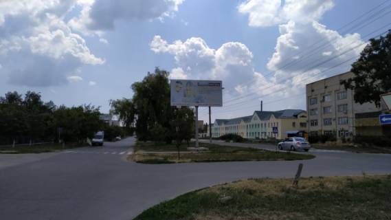 Билборд B в Приморске Морская ул. Поликлиника (к морю) фото 1