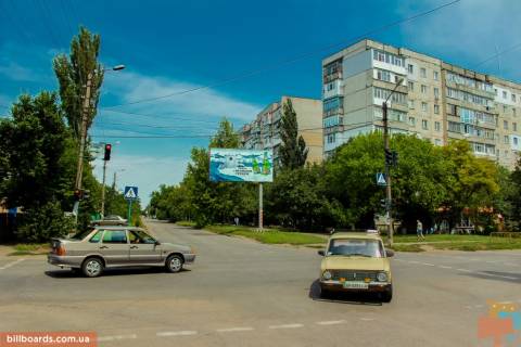 Білборд, Бігборд (Борд)  A у Бердянську Довганюка В. вул. / Софіївська вул. Фото 1