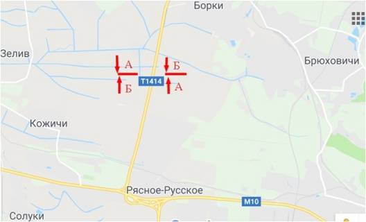Билборд B в трасах Львова, 6x3  Об'їзна дорога, с. Бірки, правий схема
