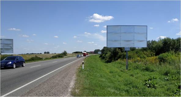 Билборд A в трасах Львова, 6x3  Траса М-06 Київ-Чоп, Об'їзна дорога з Києва після Гамаліївки, правий фото 1