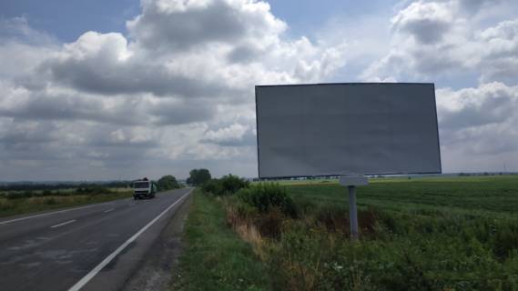 Билборд A в Ямельне, 6x3  Автодорога Львів-Краківець, в'їзд у Львів, лівий фото 1