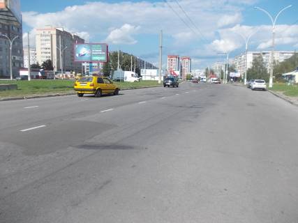 Билборд A в Сумах, 3х6  пр. М.Лушпы/ разделитель (из центра) фото 1