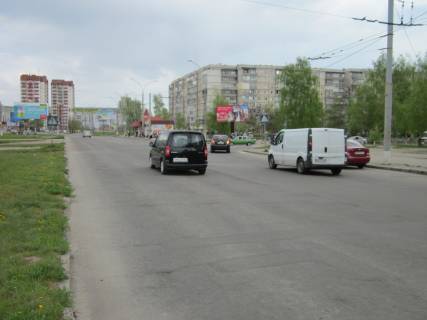 Билборд A в Сумах, 3х6  пр. М.Лушпы/ ул.Интернационалистов, Рынок фото 1