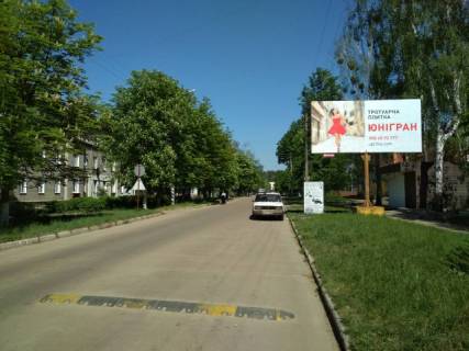 Билборд A в Иршанске, 6x3  Іршанськ в.Шевченко 11 ст, біля школи, напрямок на ІГЗК, ст. А фото 1