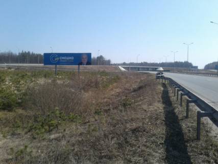 Билборд B в трассах Житомира, 12x3  Розвилка в с.Іванівка 3х12. Напрямок з Рівного,Звягеля на Житомир,Київ ст.Б фото 1