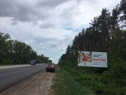 Білборд, Бігборд (Борд)  A у трасах Житомира, 6x3  Траса Житомир-Бердичів, с.Пряжево. Біля комплексу "Русалка", напрямок з Житомира на Бердичів,Вінницю, ст.А Фото 1