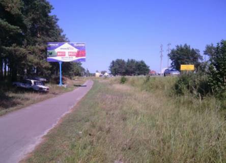 Білборд, Бігборд (Борд)  B у Тетерівці, 6x3  Траса Житомир-Хмельницький с. Тетерівка. В'їзд в Житомир зі ст.Хмельницького ст Б Фото 1