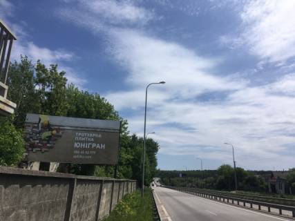 Білборд, Бігборд (Борд)  B у Коростишові, 6x3  Траса Київ-Чоп. Коростишівська об'їздна. Напрямок на Київ ст Б Фото 1