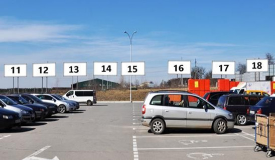 Билборд A в Виннице, 3х6  Епіцентр (зліва на право від центр. входу) фото 1