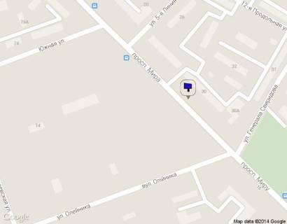 Білборд, Бігборд (Борд)  A у Миколаєві, 3*6  вул. Пушкінська, 39 (кільце) схема