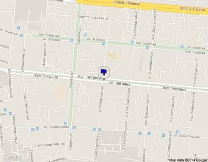 Билборд B в Николаеве, 1,2х1,8  схема