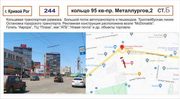 Билборд B в Кривом Роге фото 1