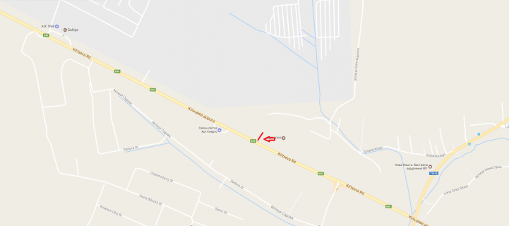 Билборд A в Сокольниках, 3x6  М-10 Західний обхід м. Львова схема