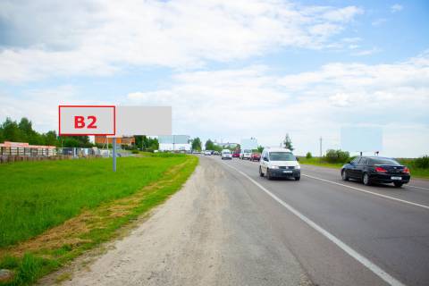 Билборд B в трасах Львова, 3x6  М-10 Західний обхід м. Львова фото 1