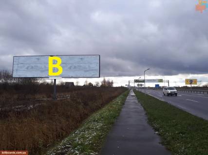 Билборд B в Львове, 3х12  Т-14-16 Львів-Пустомити-Меденичі фото 1