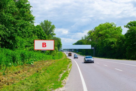 Билборд B в трасах Львова, 3x6  Н-17 Під'їзд до м.Львів фото 1