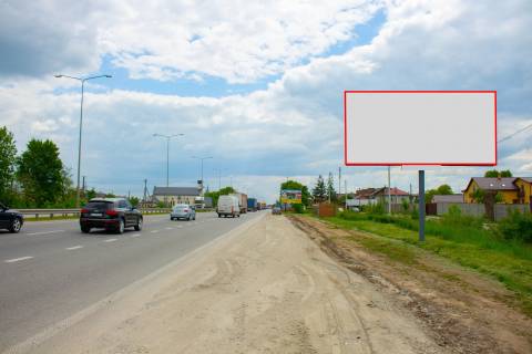 Білборд, Бігборд (Борд)  A у Солонці, 3x6  М-06 Київ-Чоп Фото 1