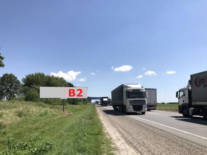 Билборд B в Пасеках-Зубрицких, 3x6  М-06 Київ-Чоп фото 1