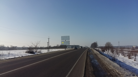 Билборд B в Сокольниках, 3x6  М-10 Західний обхід м. Львова фото 1