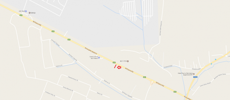 Билборд B в Сокольниках, 3x6  М-10 Західний обхід м. Львова схема