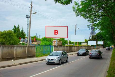 Билборд B в Львове, 3x6  вул. Шевченка, 139 (в сторону Рясне) фото 1