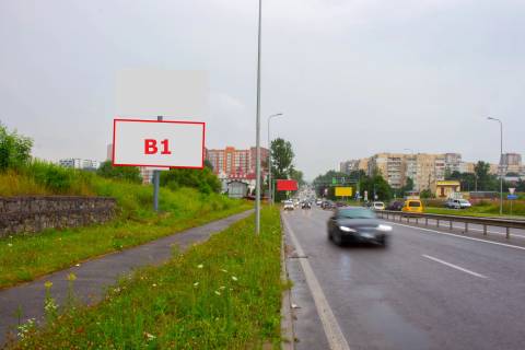 Билборд B в трасах Львова, 3x6  Т-14-16 Львів-Пустомити-Меденичі фото 1