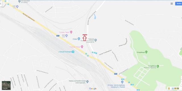 Білборд, Бігборд (Борд)  + у Львові вул. Омеляна Ковча рух до вул. Вінниця, місце №1 схема