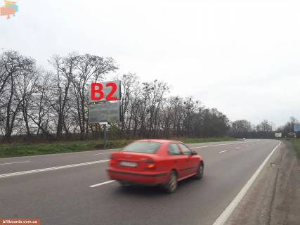 Билборд B в трасах Львова, 3x6  Н-17 Під'їзд до м.Львів фото 1