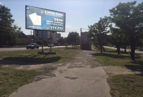 Брандмауэр B в Николаеве ул Пограничная, 103 - ул 4-ая Слободская (сторона Б) фото 1