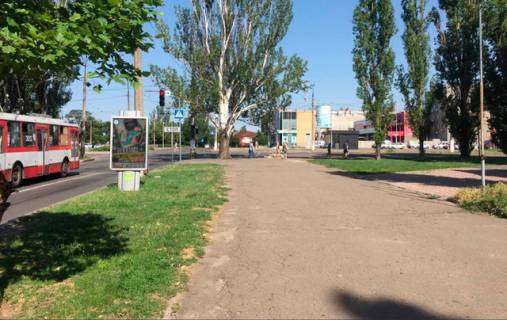 Сiтiлайт A у Миколаєві, 1,2*1,8  пр. Центральний, 195 - вул 6-я Слободская , пішохідний перехід Фото 1