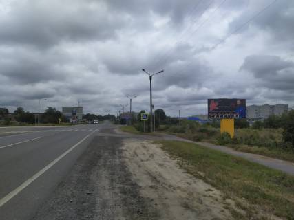 Білборд, Бігборд (Борд)  A у Нововолинську м.Нововолинськ, Виїзд з міста, поворот на м’ясокомбінат Фото 1