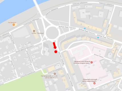 Ситилайт A в Ужгороде, 1.8x1.2  Свободи пр., 2, в бік Кирила і Мефодія пл., зупинка схема