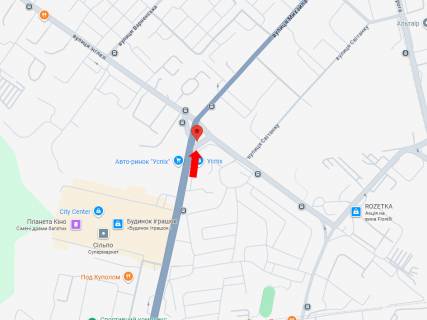 Видеоборд A в Одессе, 3x6  Небесної Сотні пр. (колиш. Жукова пр.), 3А - 618088 схема