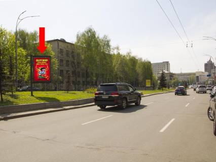 Сiтiлайт  у Києві, 1.8x1.2  Алмазова вул. (колиш. Кутузова вул.), 1, роздільник, в сторону пл. Л. Українки Фото 1