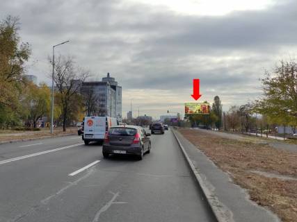 Билборд  в Киеве, 3x6  Райдужна вул., 21 - вул. Микитенко, до бул. Перова фото 1