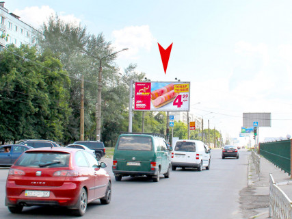 Билборд B в Харькове, 3x6  Тракторобудівників пр., 102, з центру фото 1
