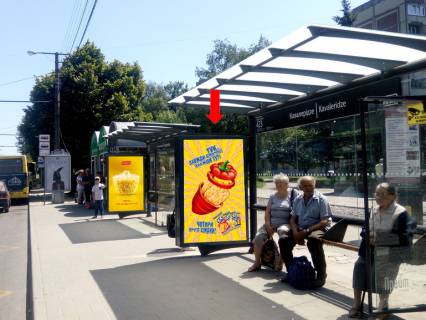 Сiтiлайт  у Львові, 1.8x1.2  Сихівська вул., 5, зуп. "Кавалерідзе", навпроти ТЦ "Сихів", в сторону вул. Зеленої Фото 1