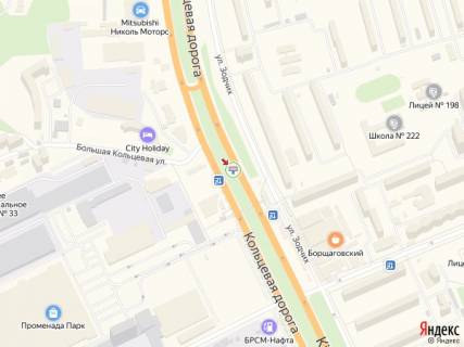 Бэклайт A в Киеве, 8x4  Кільцева дорога (на роздільнику), (Ельдорадо, Прага авто), в напрямку просп.Леся Курбаса схема