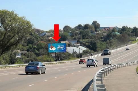 Билборд B в Сумах, 3x6  2-а Набережна вул. р. Стрілки, біля мосту, в бік Кондратьєва вул. фото 1