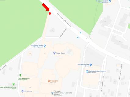 Сiтiлайт  у Львові, 1.8x1.2  Виговського вул. / вул. Скнилівська, ост. "ринок" Південний ", в сторону вул. Володимира Великого схема