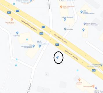 Призма A в Харькове Гагарина пр., 24 - Молчановский пер. - 292452 схема