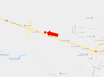 Білборд, Бігборд (Борд)  A у Києві, 3x6  Траса Київ-Бориспіль, навпроти АЗС "ANP", в сторону Києва схема