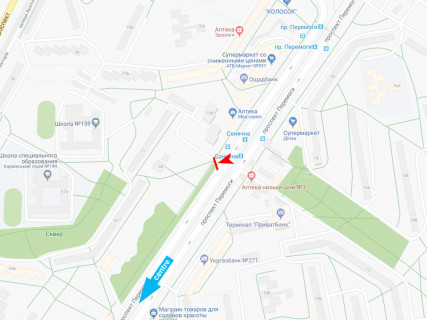 Призматрон, Призма A у Харкові, 3x6  Перемоги пр., 71, в центр - 667532 схема