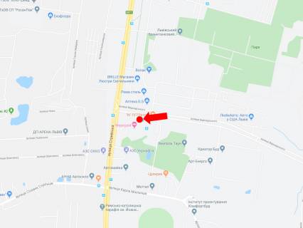 Сiтiлайт B у Львові, 1.8x1.2  Стрийська вул. 109 (зуп. "Автовокзал"), міжнародний автовокзал схема