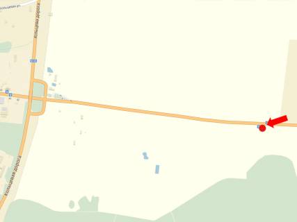 Билборд B в трасах Львова, 3x6  Траса Львів-Тернопіль, с. Винники, в бік Львова схема