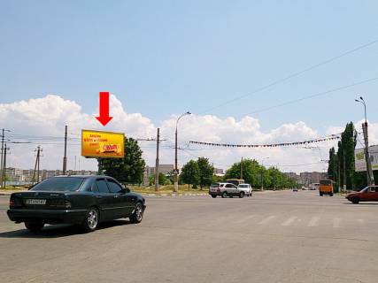 Билборд A в Херсоне, 3x6  49-ї Гвардійської Дивізії вул. / Покришева вул., в центр фото 1